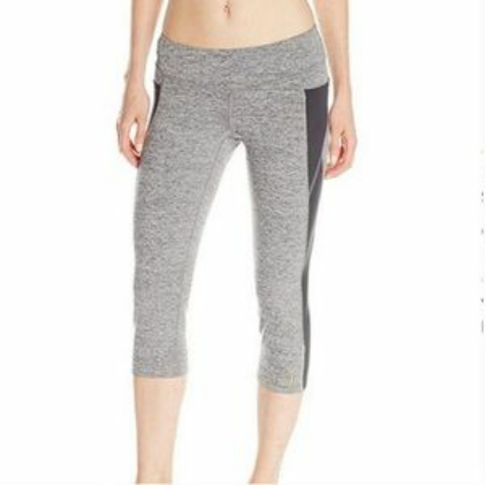 Lucy Tech Power Max Static Gray Crop Legging Size… - image 1